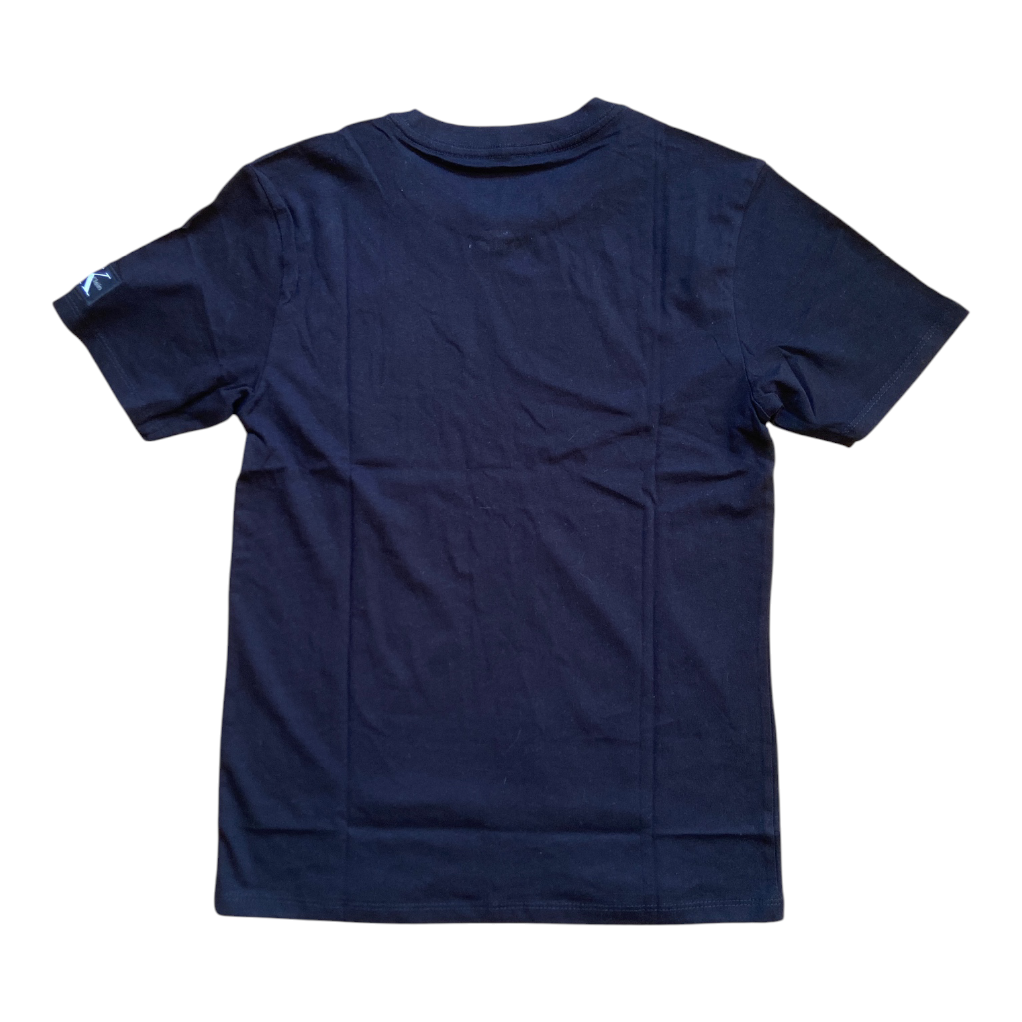 T-Shirt Calvin Klein Jeans Enfant Noir – T-Shirt Logo Relief Rouge Manches Courtes