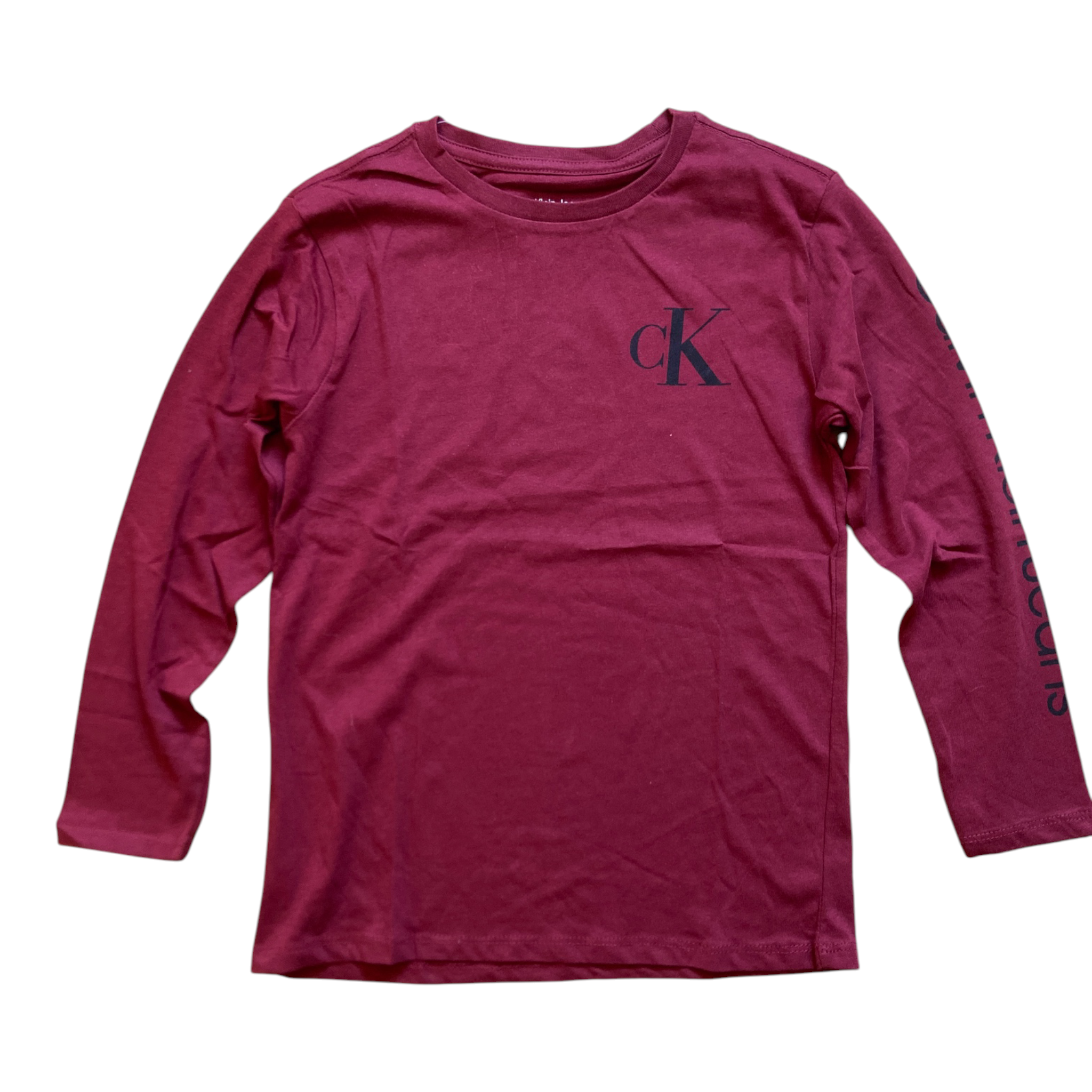 T-Shirt Calvin Klein Jeans Enfant Boys Monogram – Manches Longues Logo CK