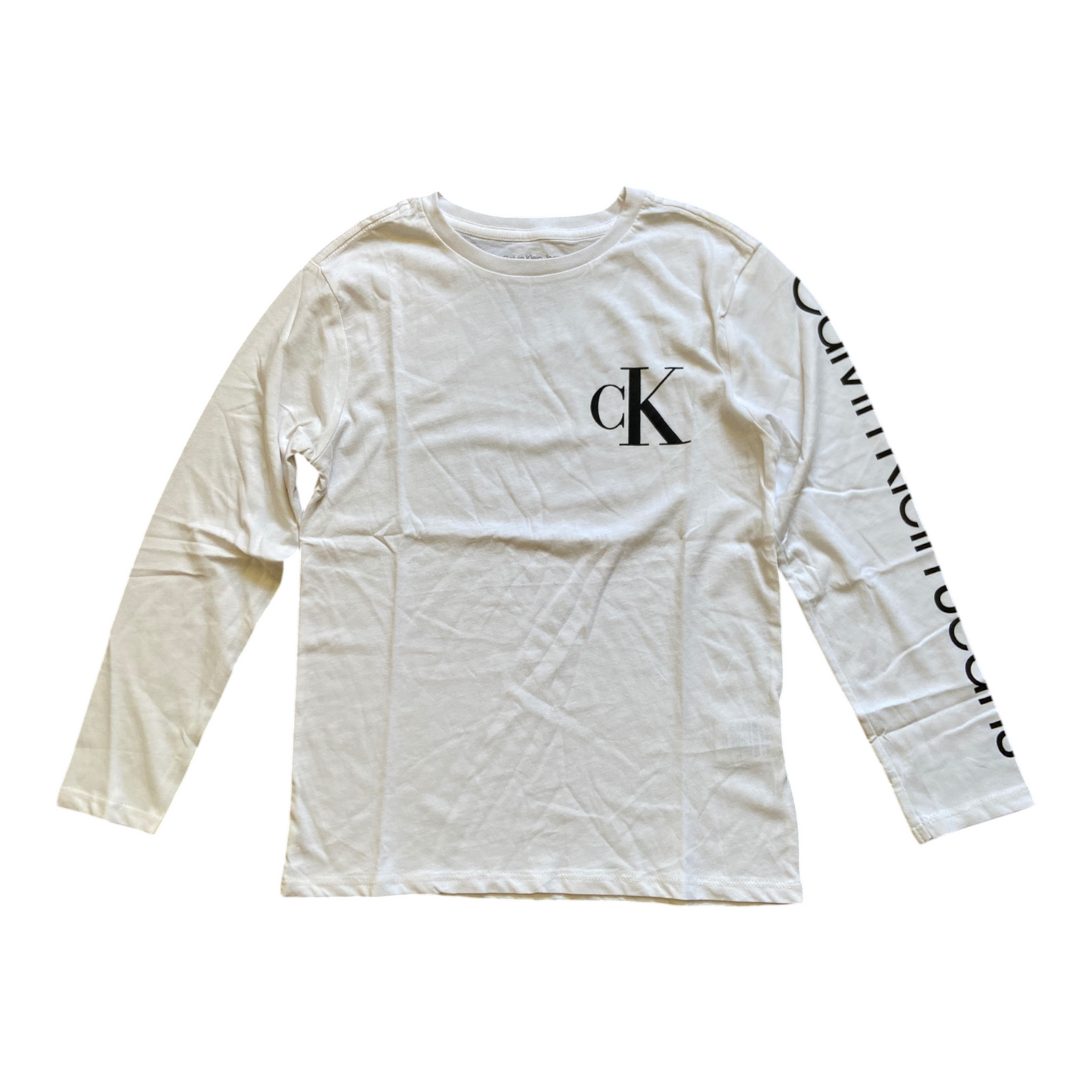 T-Shirt Calvin Klein Jeans Enfant Boys Monogram – Manches Longues Logo CK