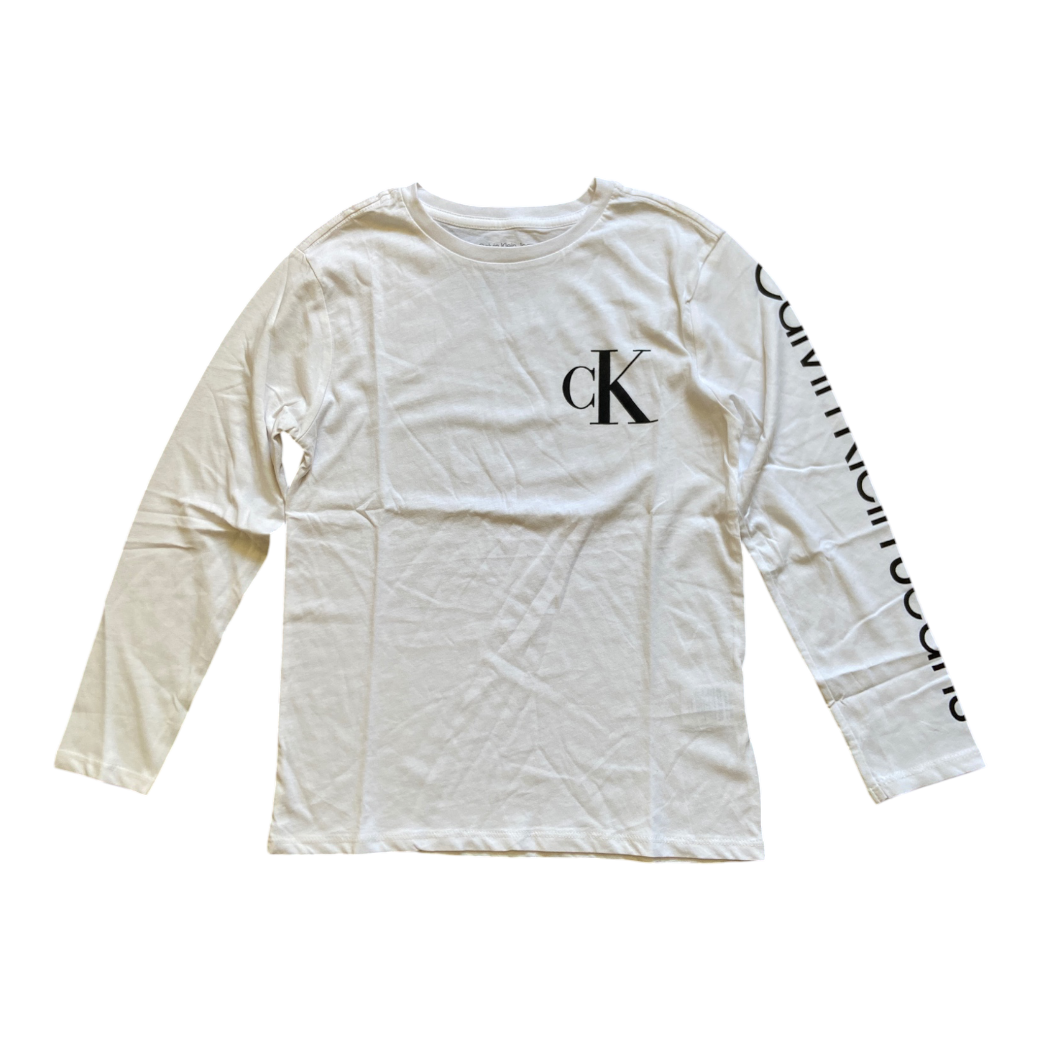 T-Shirt Calvin Klein Jeans Enfant Boys Monogram – Manches Longues Logo CK