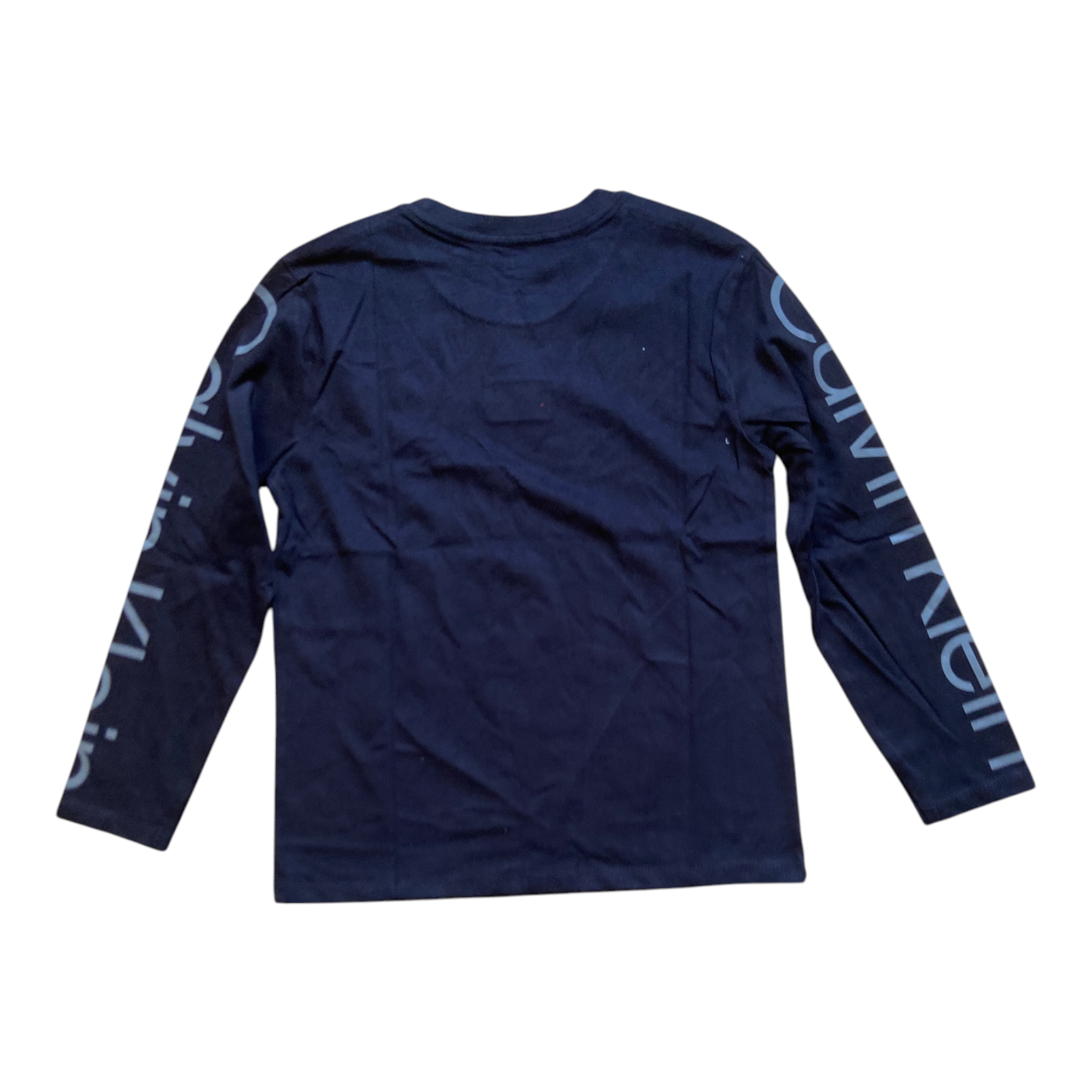 Calvin Klein Kids Garçon T-Shirt Manches Longues Imprimé – Logo Design Casual