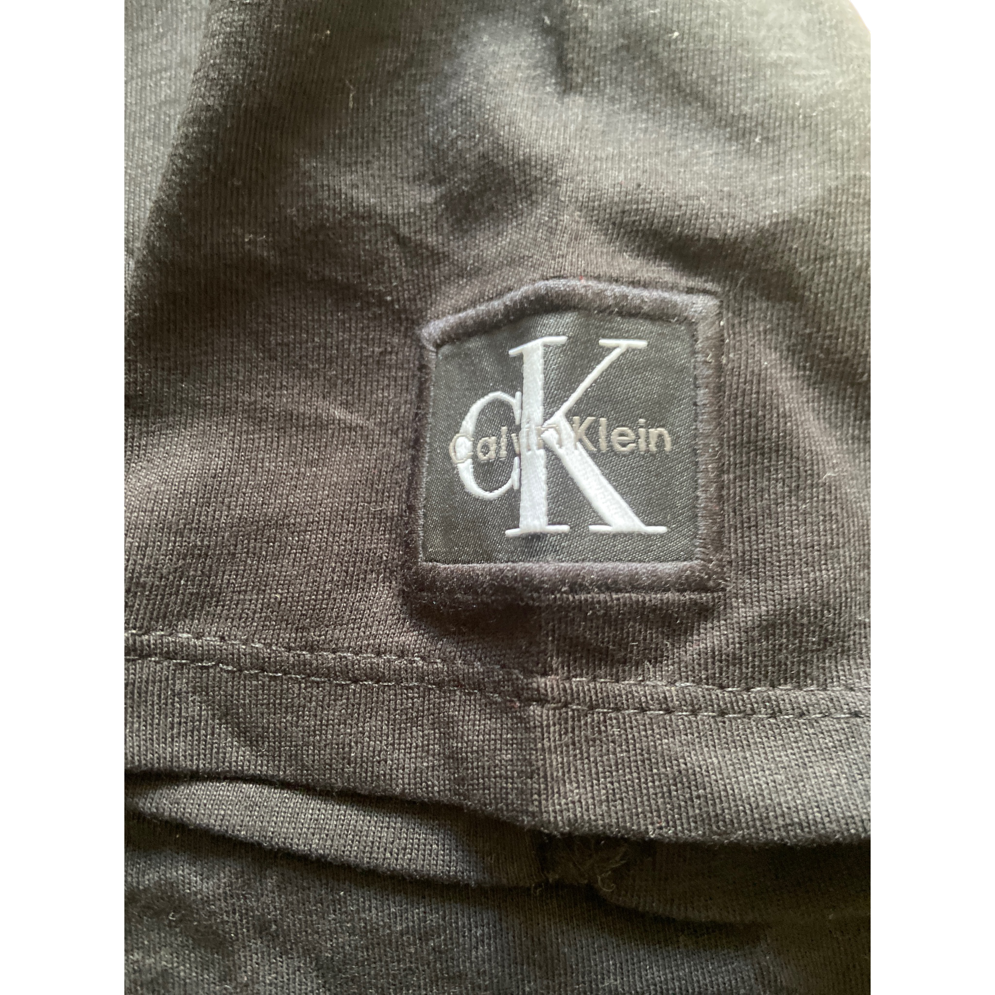 T-shirt Calvin Klein Jeans Garçon Logo Monogramme Embossé