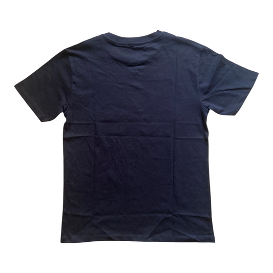 T-shirt Calvin Klein Jeans Garçon Noir Imprimé New York Logo Rouge