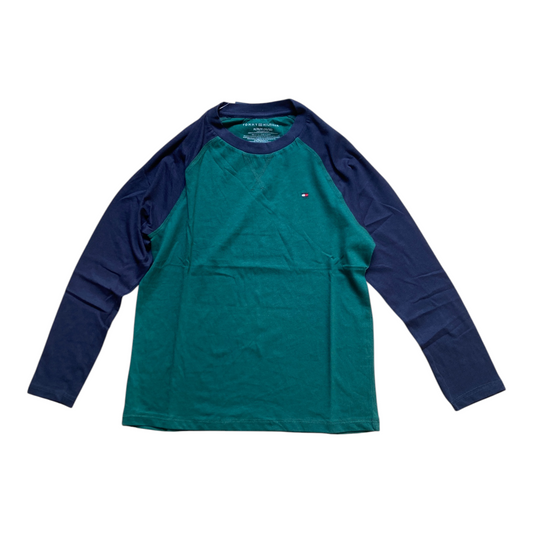 Tommy Hilfiger Boys Long Raglan Sleeve T-Shirt