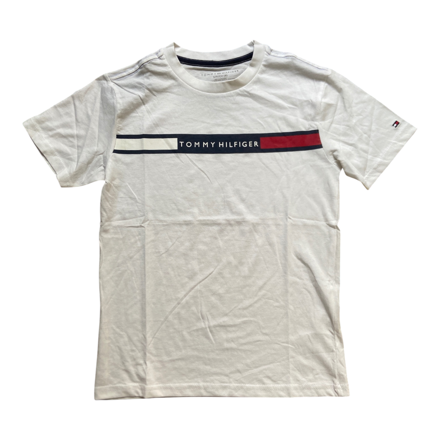 Tommy Hilfiger Polera Chest Insert Logo Color Enfant – T-shirt Garçon en Coton