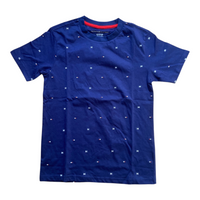 Tommy Hilfiger T-shirt Garçon TBMJA09D Marine – T-shirt Enfant en Coton